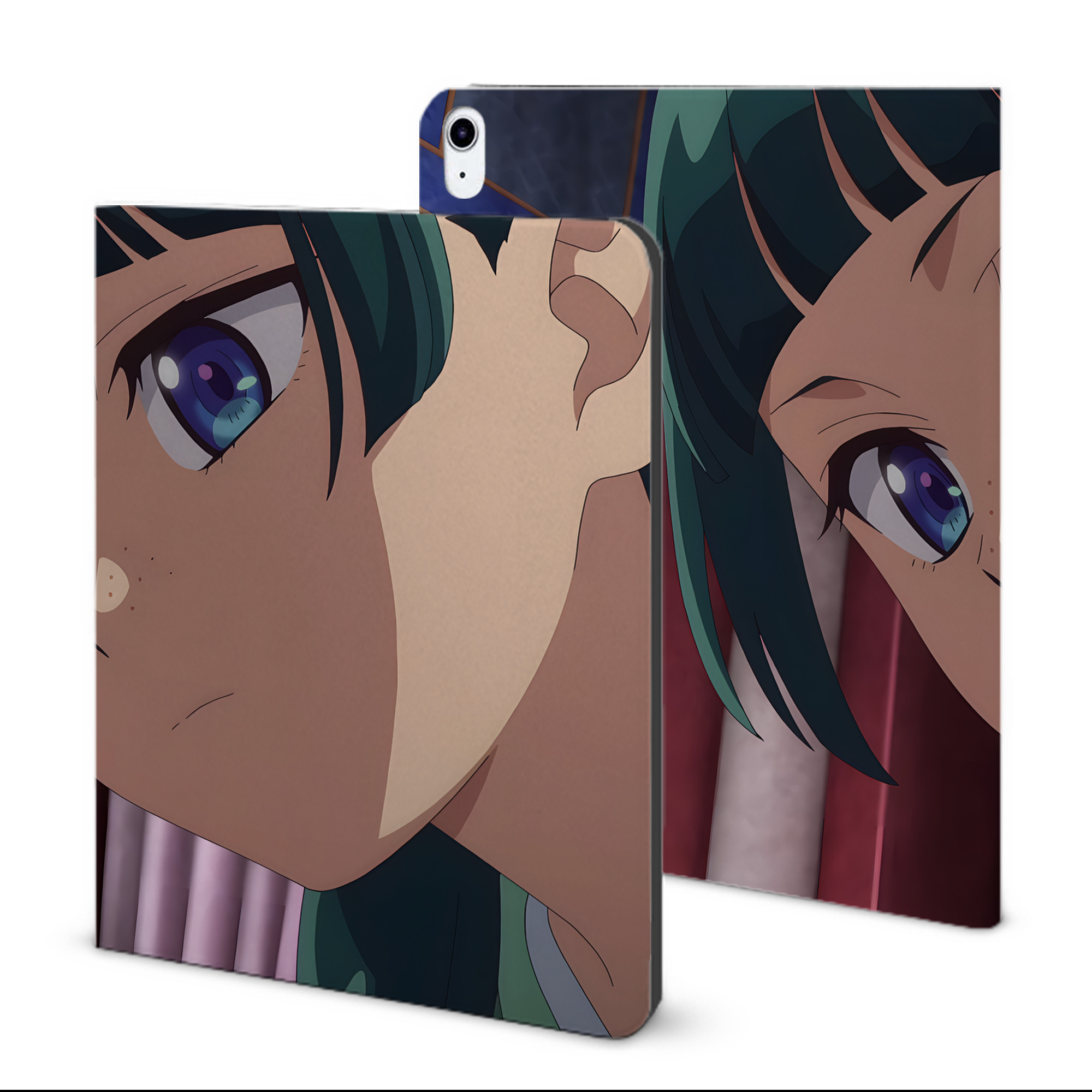 （画像用） 薬屋のひとりごと The Apothecary Diaries IPad ケース ブック型 PUレザー TPU 耐衝撃 軽量 薄型 ペン収納なし 全面保護 IPad 各モデル対応